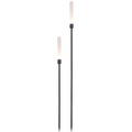 Frost Ljuspelare 126 + 91 cm 2-pack Grå