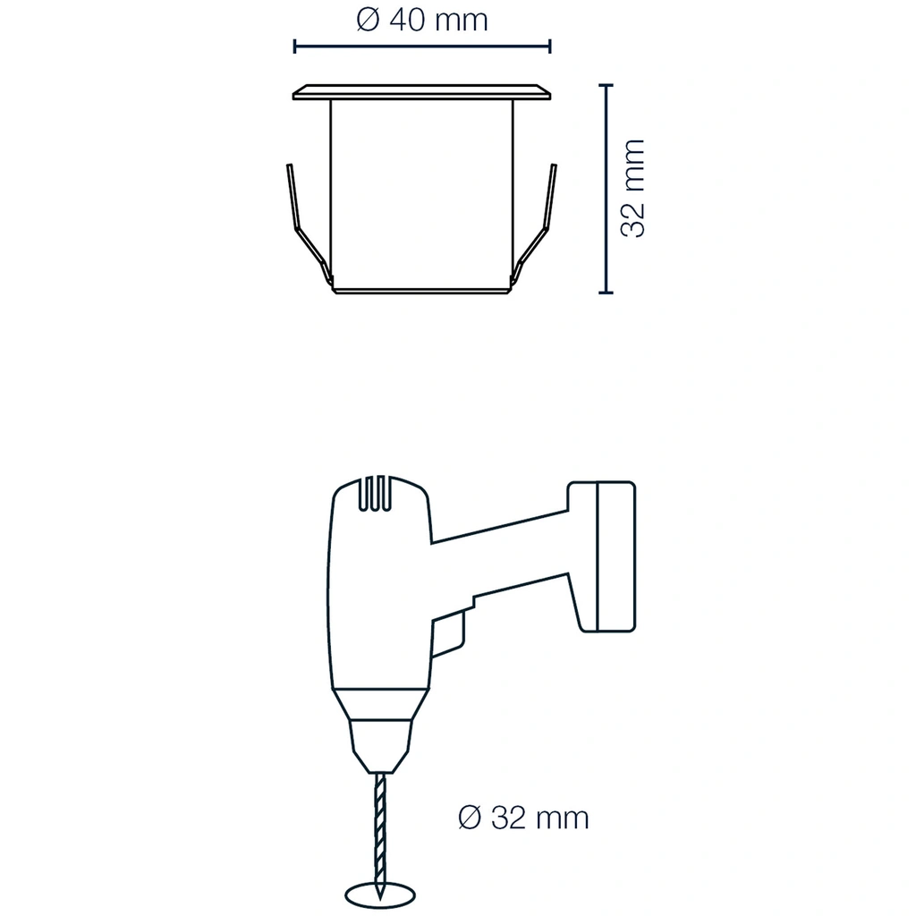 Dexter Decklight 5-pack Silver