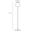 Sofy Floor lamp Dimmable 8W 870lm Grey