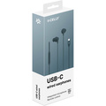 Earphones In-Ear Cable USB-C UP1600 Blue-green