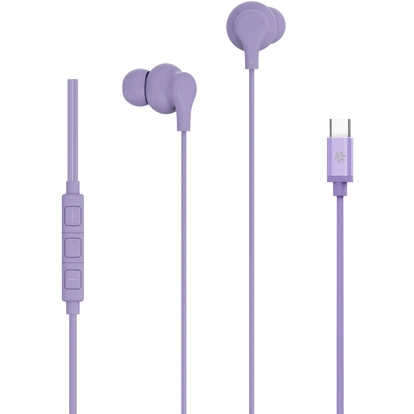 Hörlurar In-Ear Kabel USB-C UP1600 Lila