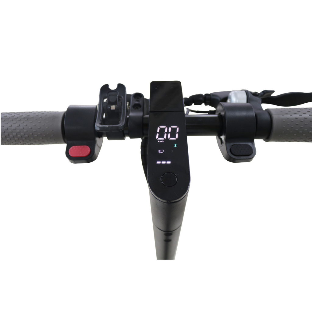 E-scooter 350W motor 20km/h 8,5" hjul IPX4 Svart
