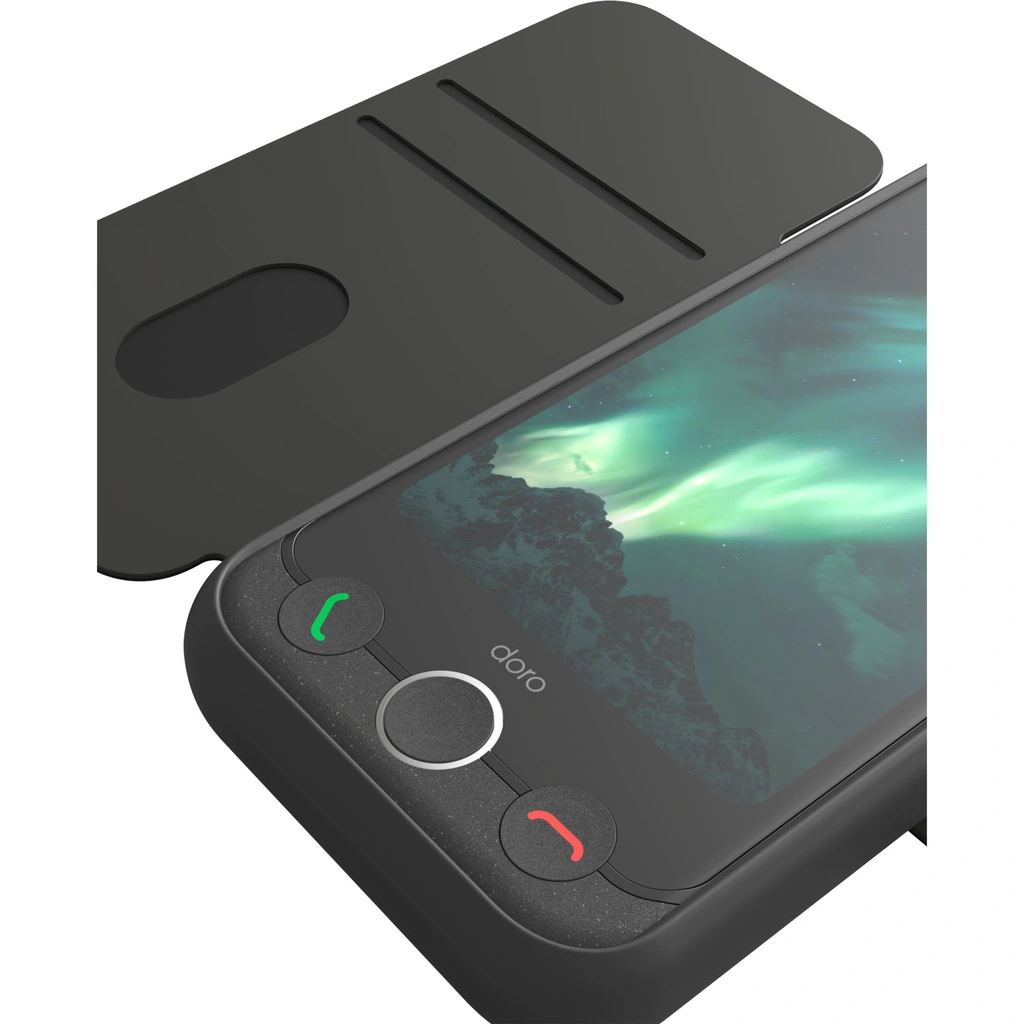 Plånboksfodral Aurora A11 Grafit-grå