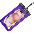 Splashbag Waterproof bag IP68  max 6,9"Purple