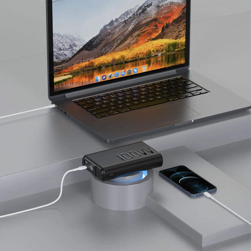 PowerBank 20.000 mAh 100W PD Svart