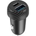 Car charger 45W PD/QC Black