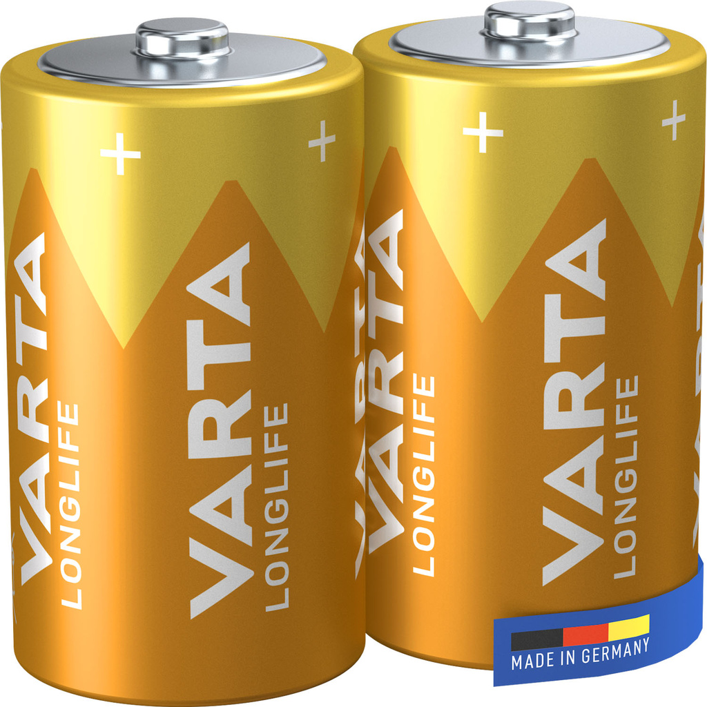 Longlife D / LR20 Batteri 2-pack