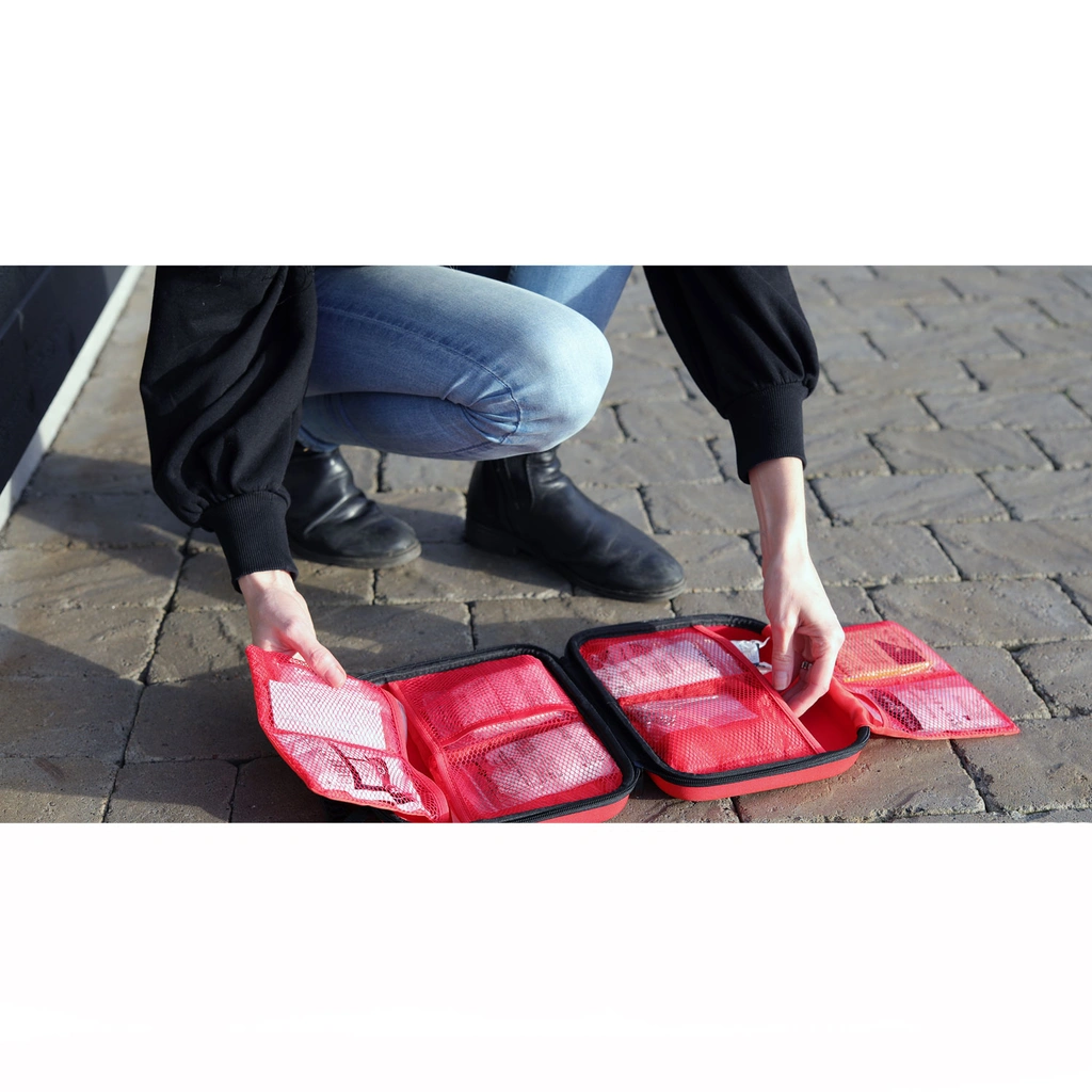 First Aid Kit Large 64pcs Red