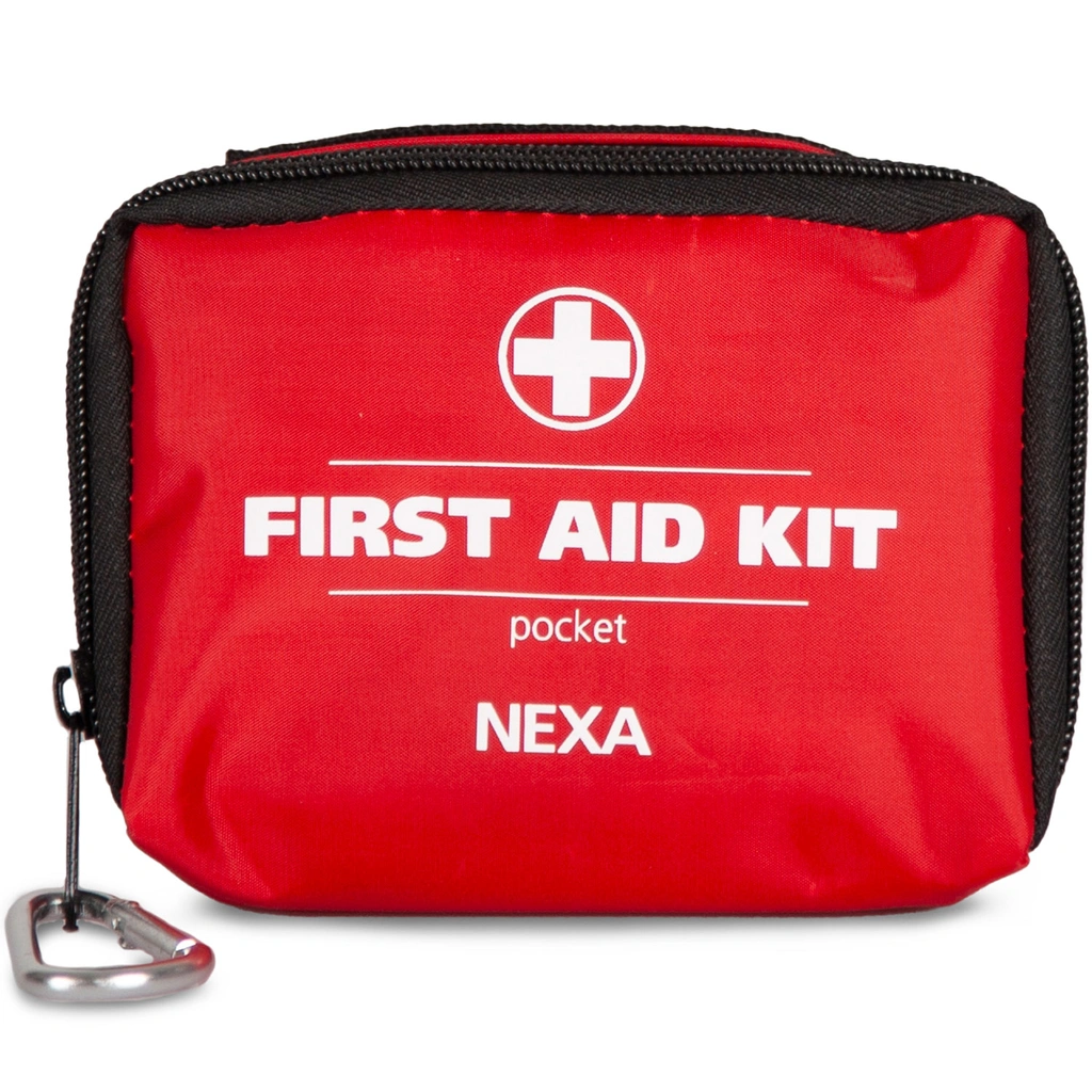 First Aid Kit Pocket 13pcs Red