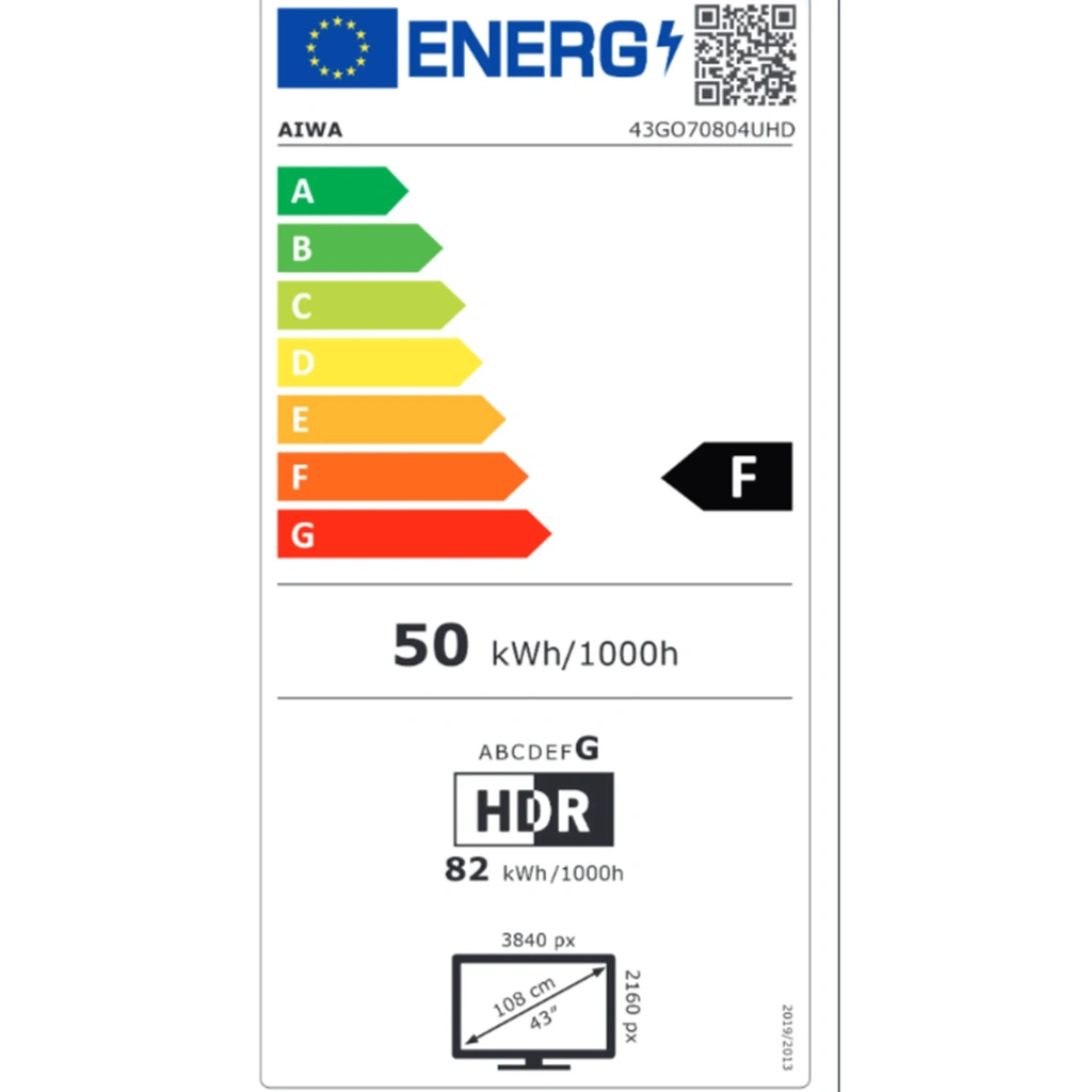 TV 43" 4K LED Google TV 43GO70804UHD Svart