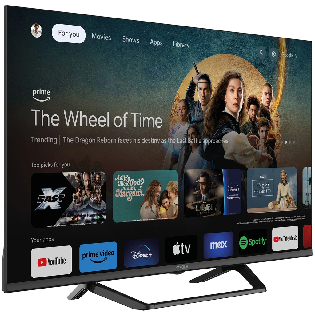 TV 40" 2K LED Google TV SRT40FG6733C Black