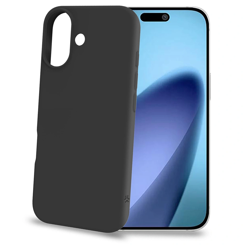 Cromo Soft rubber case iPhone 17 Svart