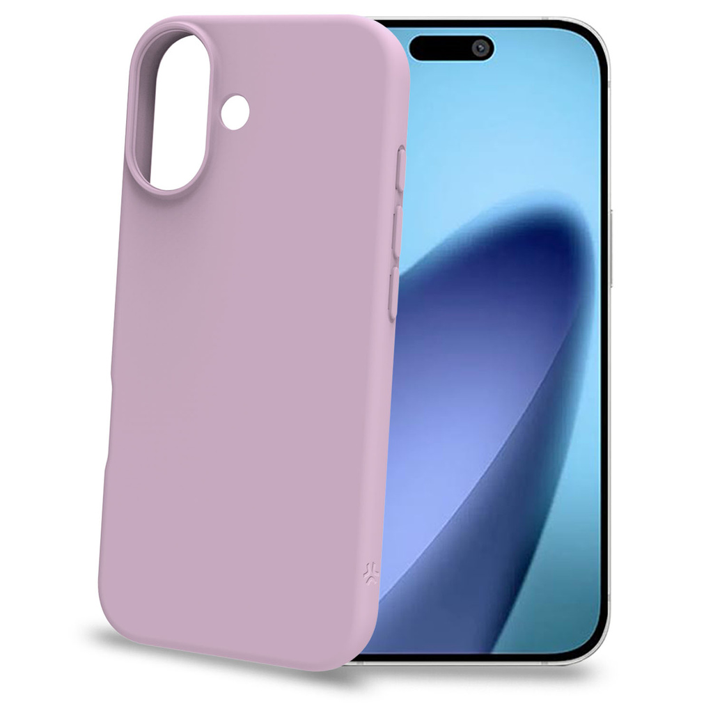 Cromo Soft rubber case iPhone 17 Rosa