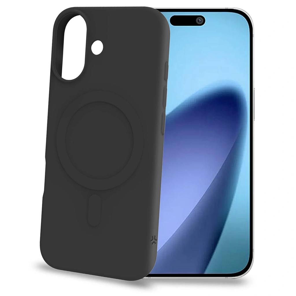 Cromomag Soft rubber case MagSafe-kompatibelt iPhone 17 Pro Svart