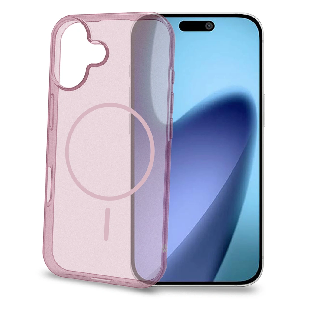 Magsand MagSafe-kompatibelt skal iPhone 17 Rosa