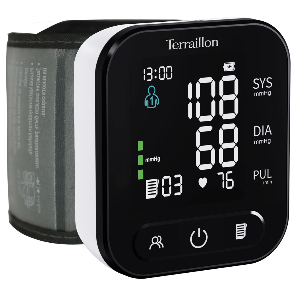Wrist blood pressure monitor