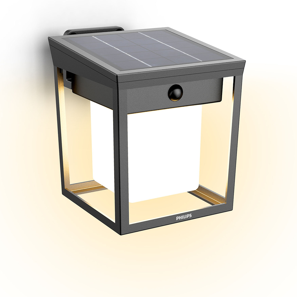 Blaise Vägglampa Solcell LED 250/20lm Svart