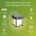 Blaise Vägglampa Solcell LED 250/20lm Svart