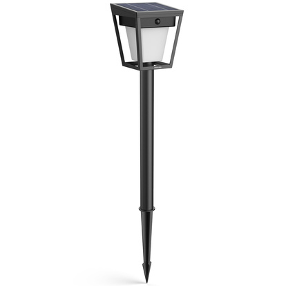 Nissa Pedestal Solar powered LED 250/20lm Black