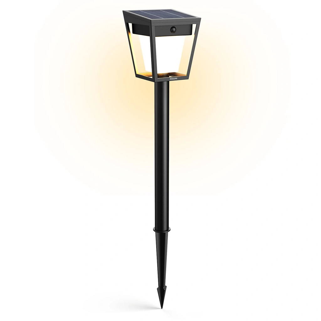 Nissa Piedestal Solcell LED 250/20lm Svart