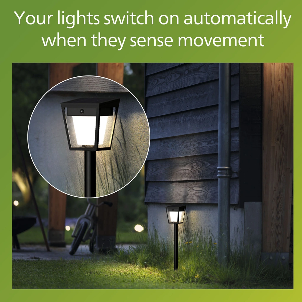 Nissa Piedestal Solcell LED 250/20lm Svart