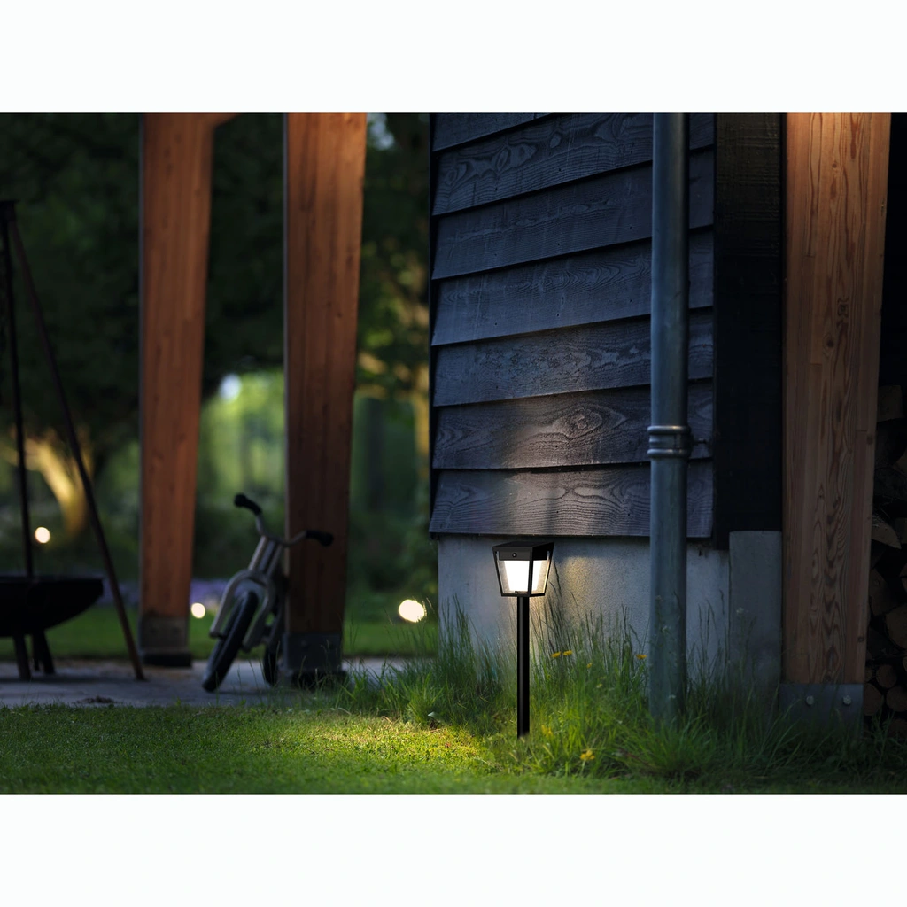 Nissa Piedestal Solcell LED 250/20lm Svart