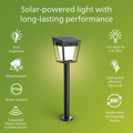 Nissa Piedestal Solcell LED 250/20lm Svart
