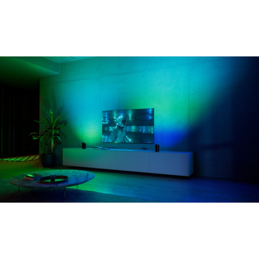 Play Wall washer White and Color Ambiance Svart