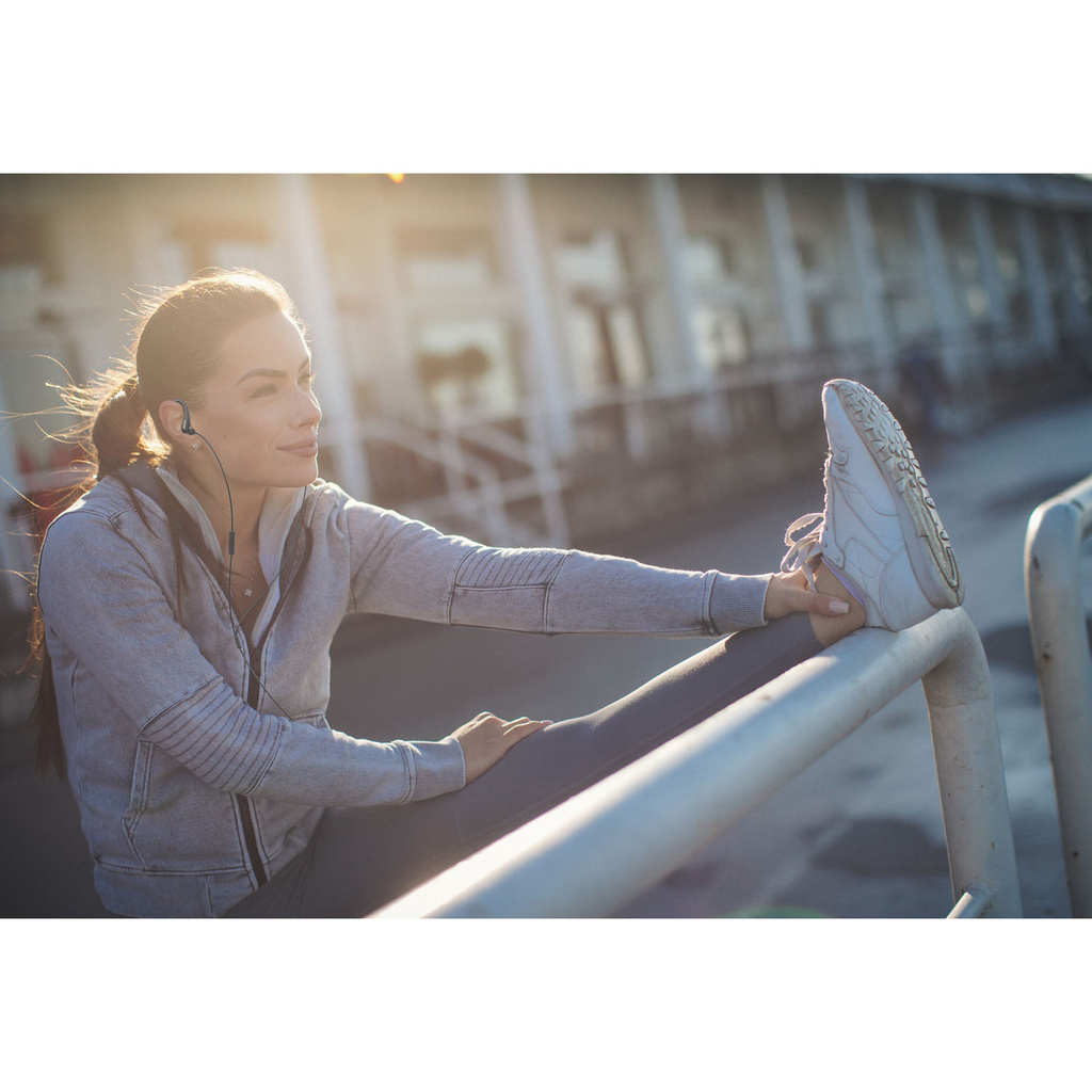 Ear phones In-Ear Sport IPX2 Cable Black