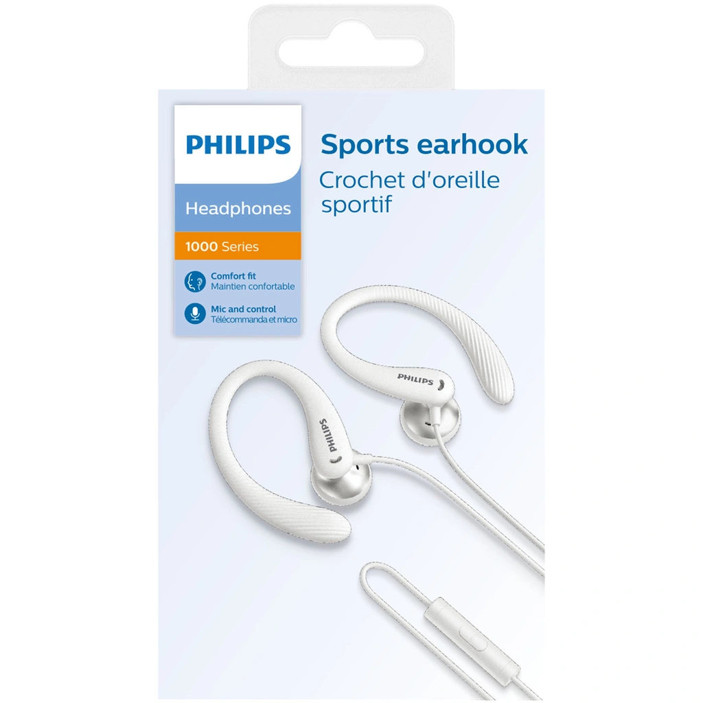 Ear phones In-Ear Sport IPX2 Cable White