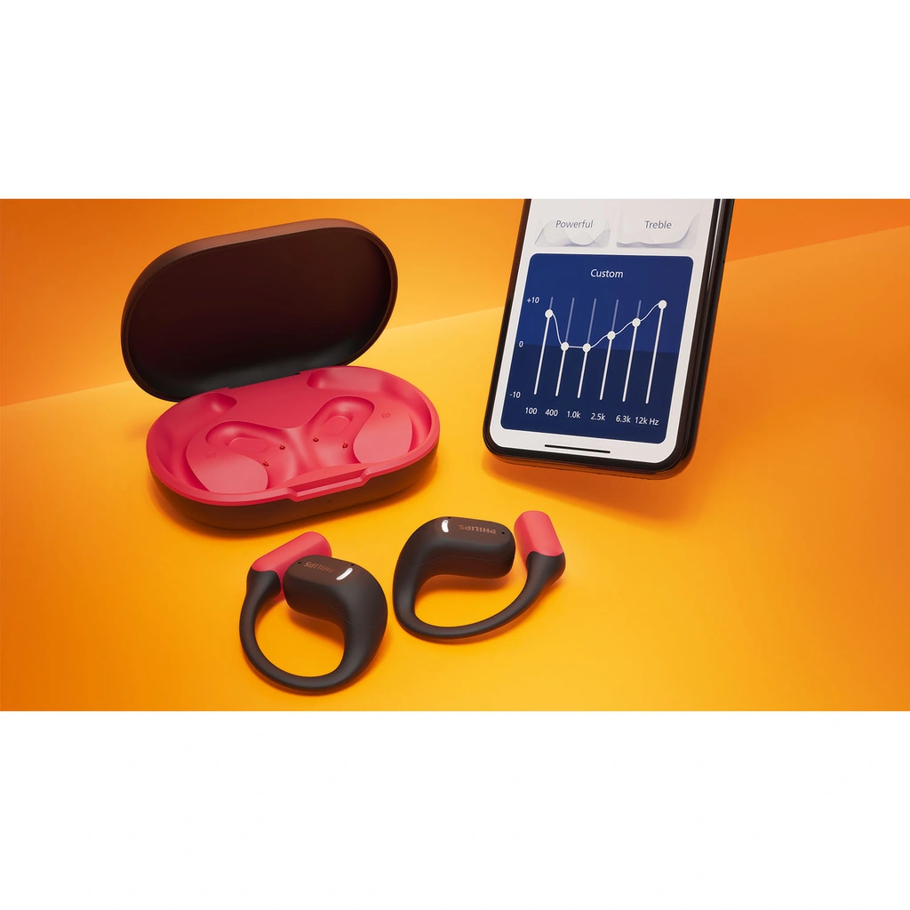 Hörlurar Sport IP54 Svart/Röd