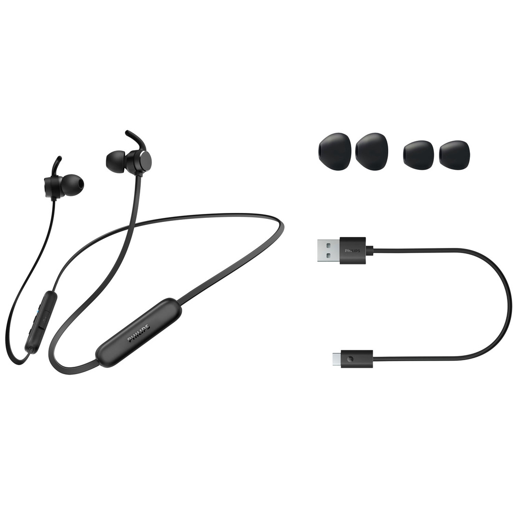 Earbuds In-Ear Neck band IPX5 Black