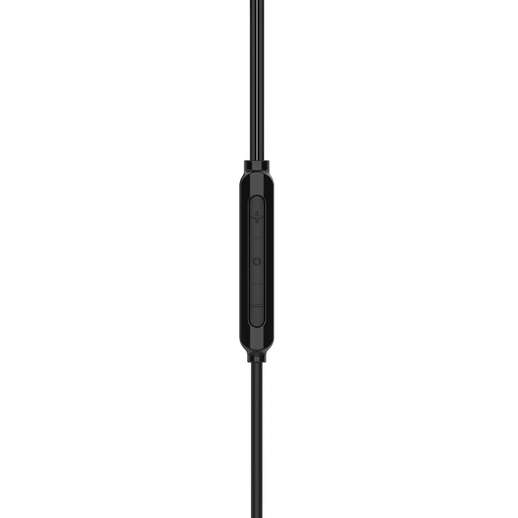 Hörlurar In-Ear Kabel Fjärrkontroll Svart