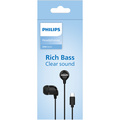 Ear phones In-Ear Cable Remote Black