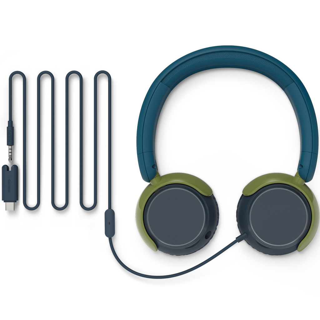 Headphones On-Ear Kids Volume limited 85dB Cable