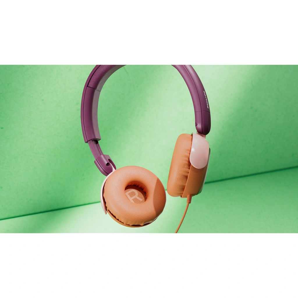 Headphones On-Ear Kids Volume limited 85dB Cable