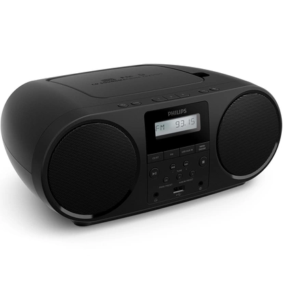 Boombox CD Radio Bluetooth TAZ5000/10 Svart