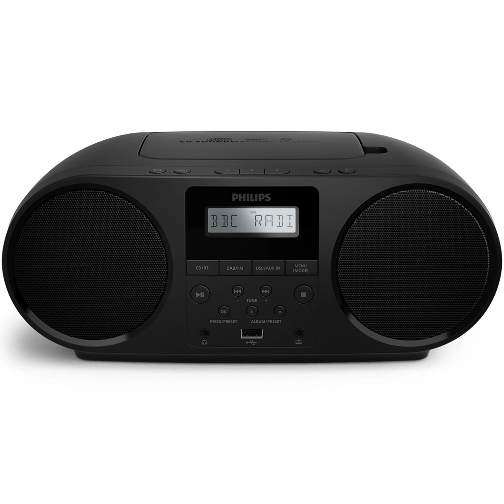 Boombox CD Radio Bluetooth TAZ6000/10 Svart