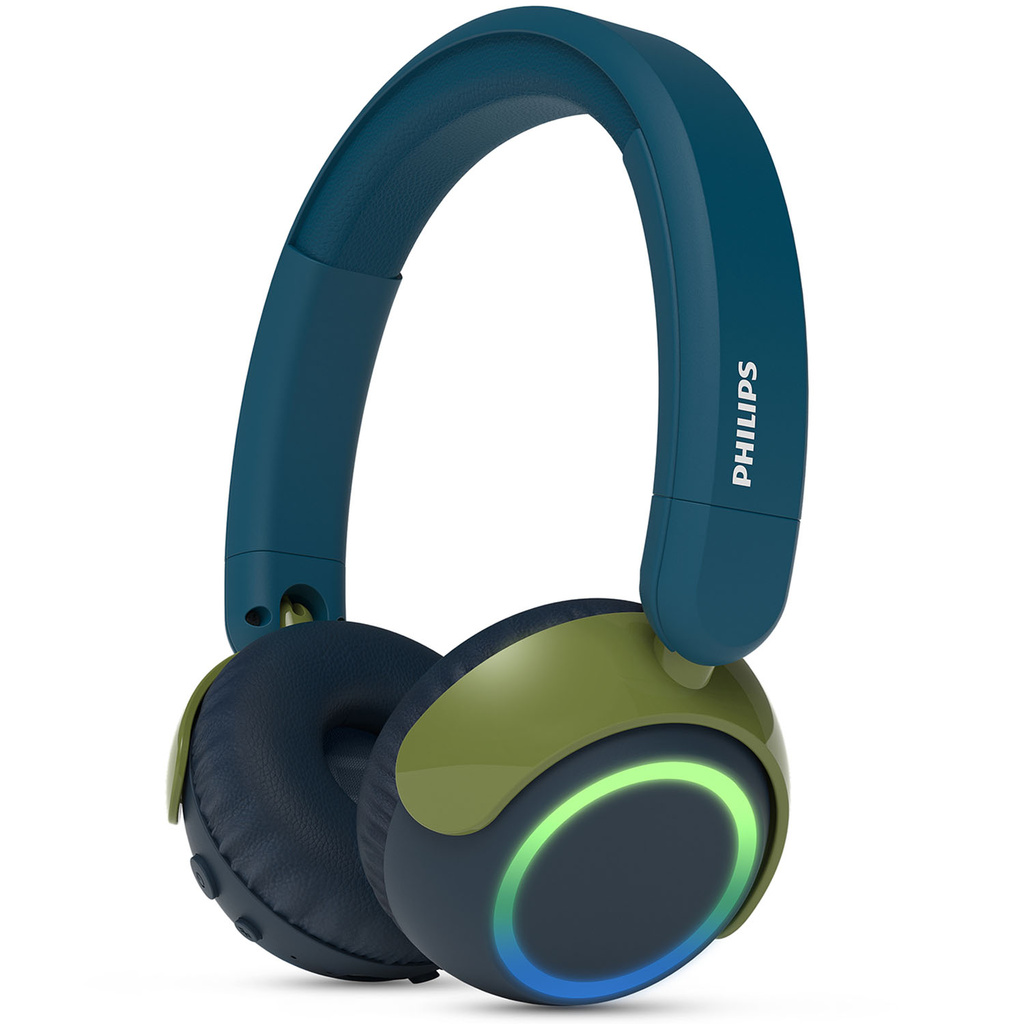 Hörlurar On-Ear Barn Volymbegränsning Bluetooth