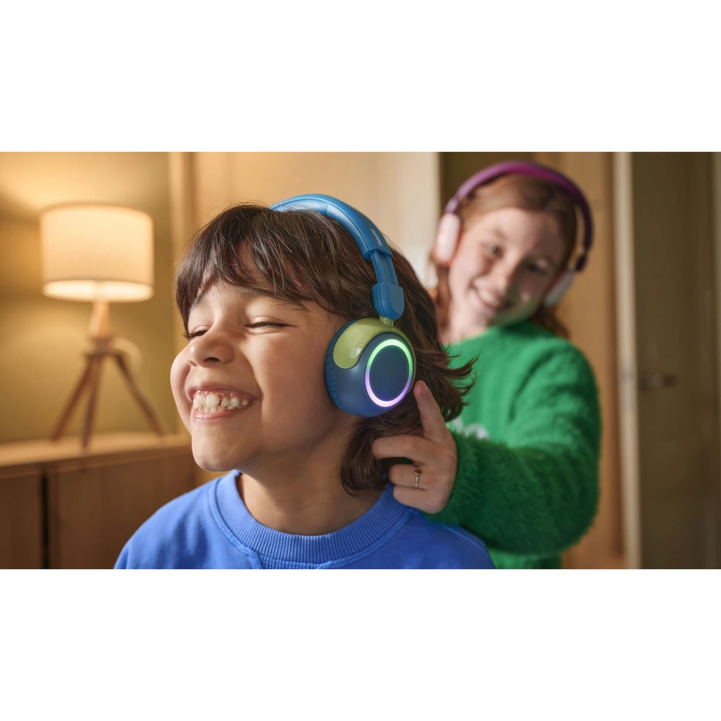 Hörlurar On-Ear Barn Volymbegränsning Bluetooth