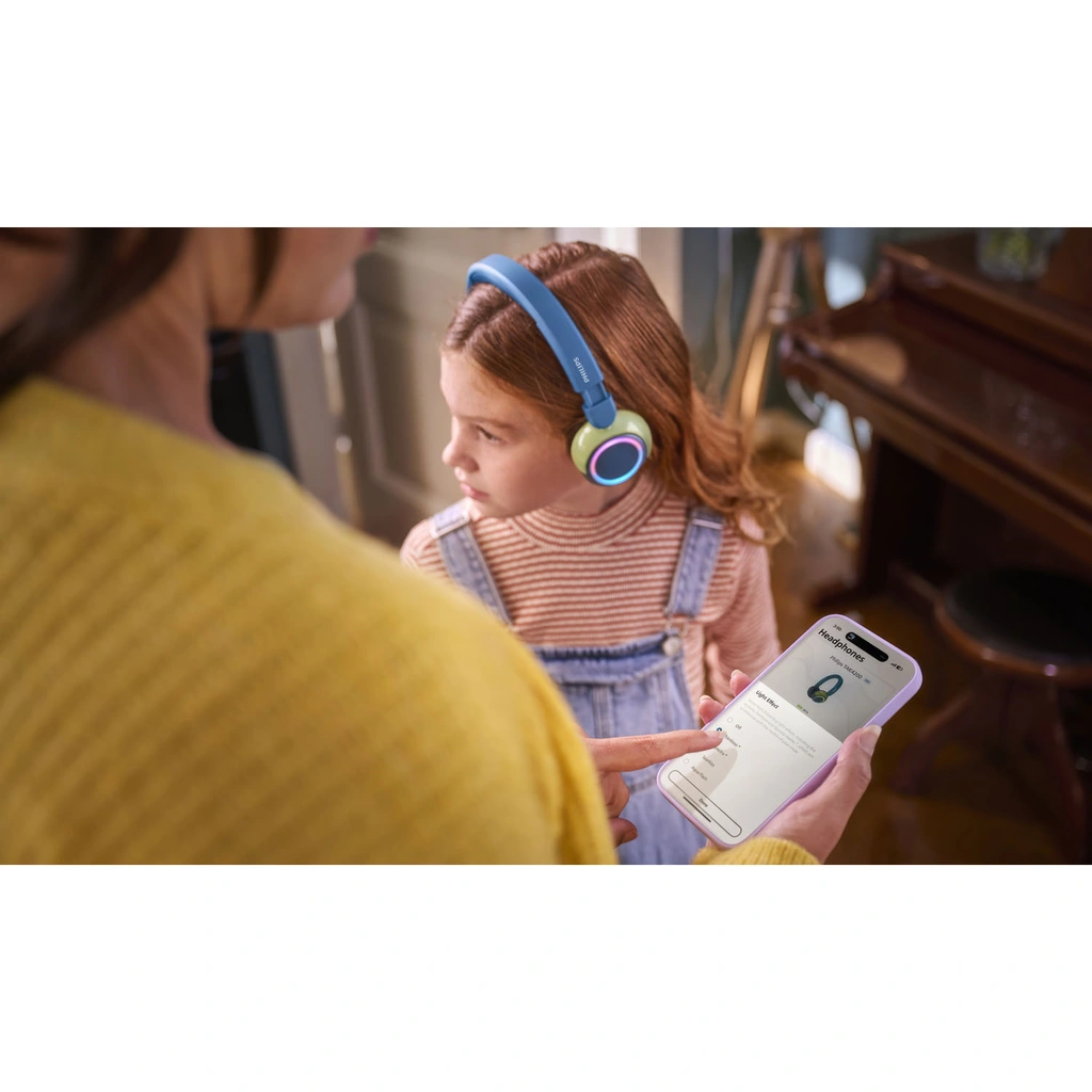 Hörlurar On-Ear Barn Volymbegränsning Bluetooth