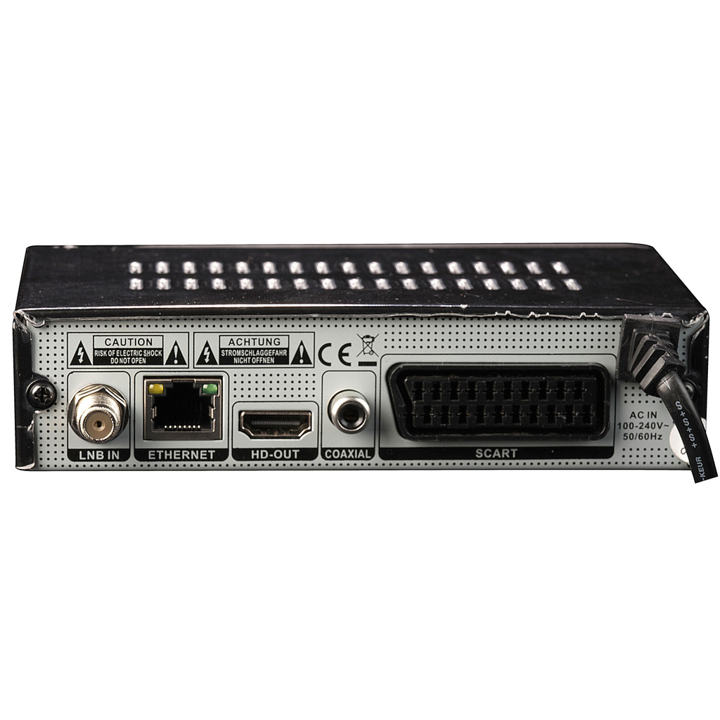 TV-Box DVB-S2 (Satellit) HD Free-To-Air DVBS-206HD Black