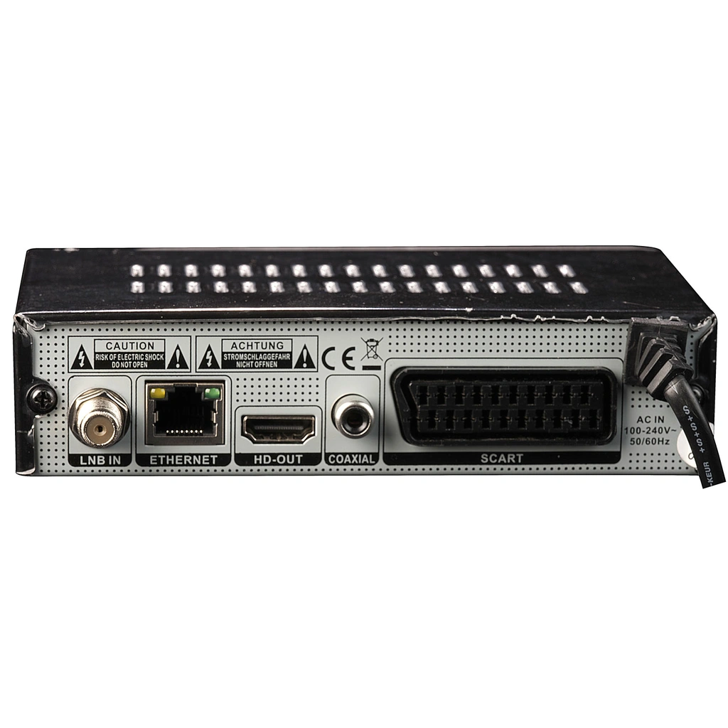 TV-Box DVB-S2 (Satellit) HD Free-To-Air DVBS-206HD Black