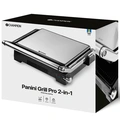 Paninigrill Pro Health 2in1 med Bordsgrill 2000W PG600 Rostfri