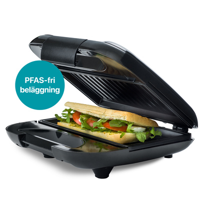 Sandwich Grill Multi Health 22x12cm 750W SG400 Black