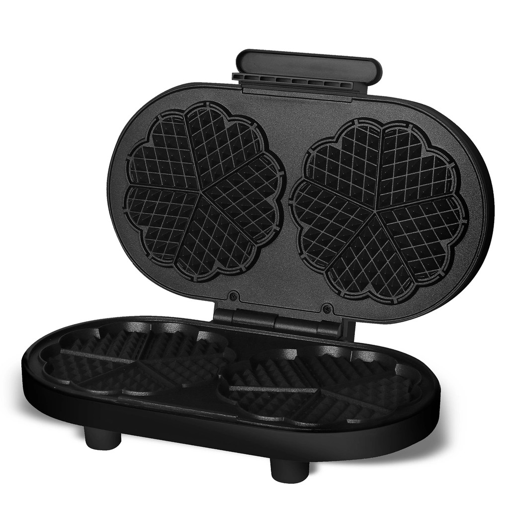 Våffeljärn Health Dubbelt 1600W VJ600 Svart