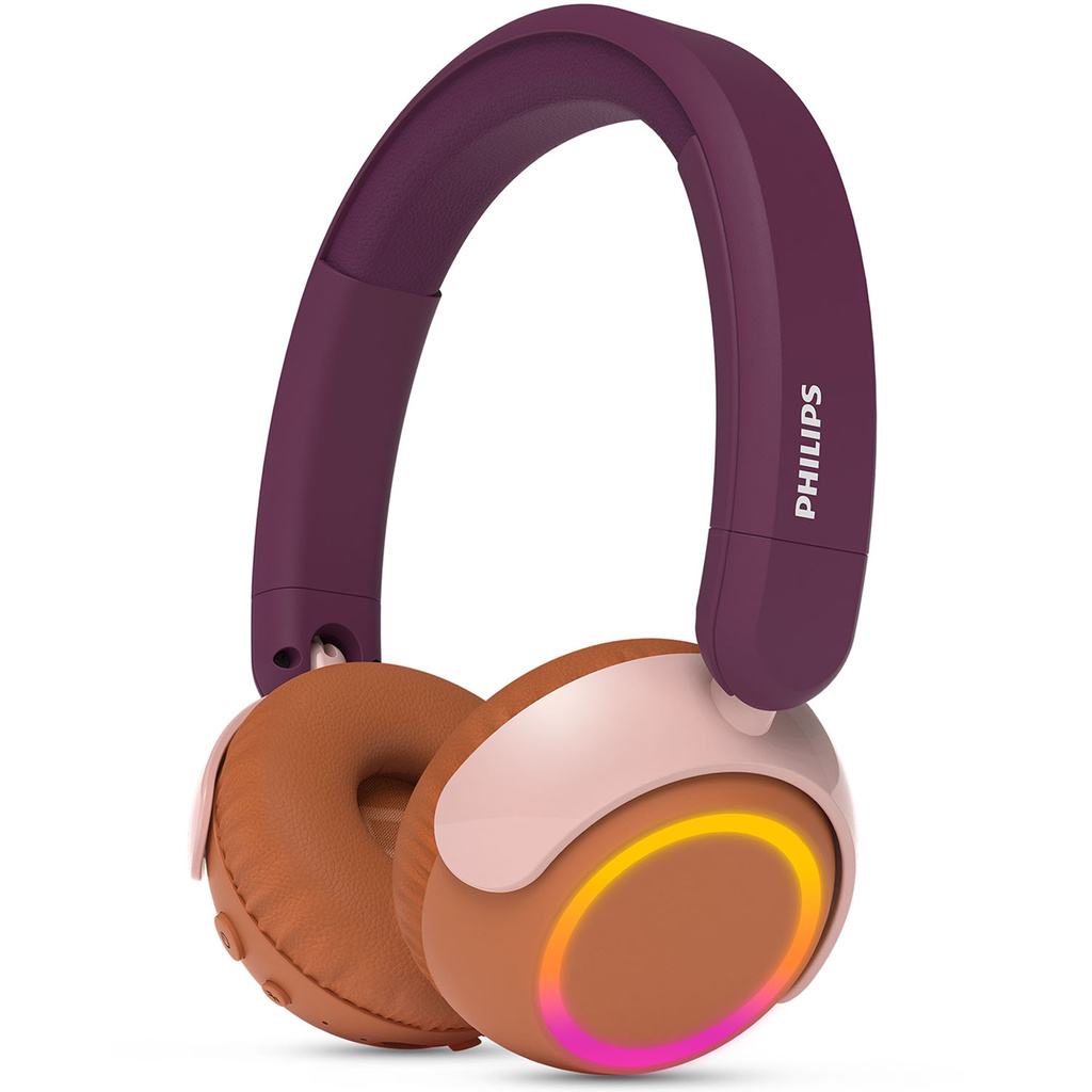 Hörlurar On-Ear Barn Volymbegränsning Bluetooth