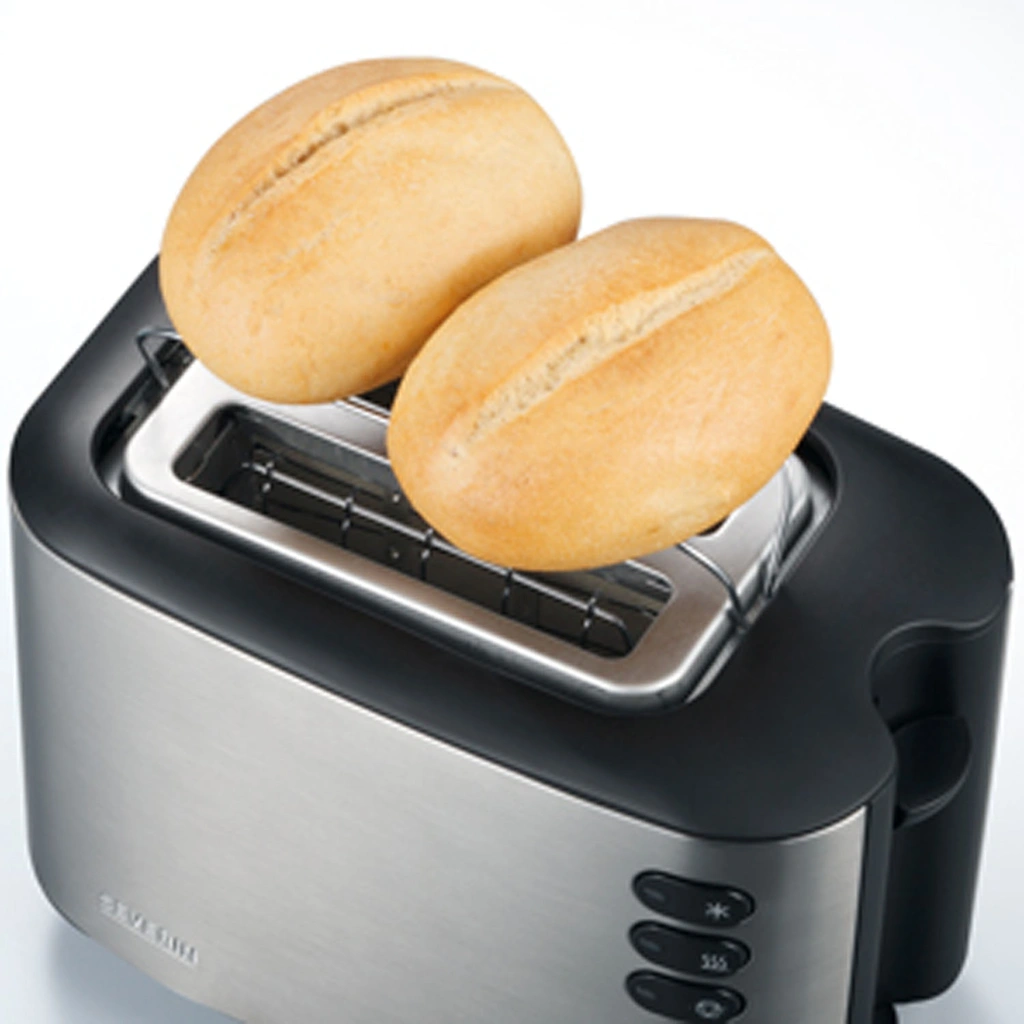 Brödrost 2 Skivor Rostfri AT2514