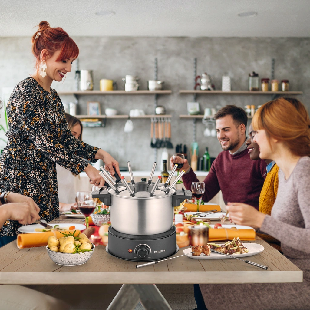 Fondue FO 2470  8st gafflar Rostfritt stål