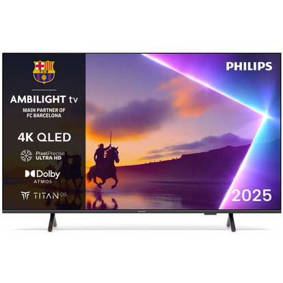 TV 50" 4K QLED Titan OS Ambilight 50PUS8550/12
